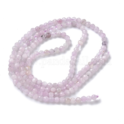 Натуральные кунзитовые / сподуменовые бусы пряди&nbsp;G-L651-C12-2mm-02-1