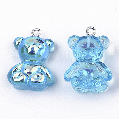 Гальванические подвески из прозрачной смолы CRES-N022-102-1