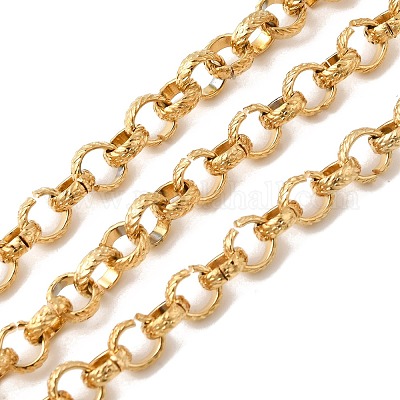 Текстурированные цепи роло из нержавеющей стали 304 CHS-K024-01G-1