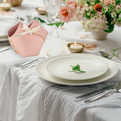 Подарочные сумки из искусственной кожи с конфетами ABAG-WH0032-60B-1