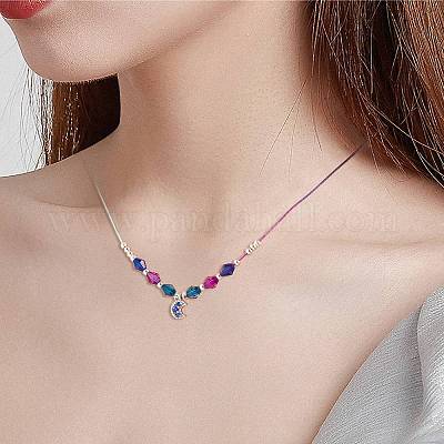 12шт 6 цвета латунные подвески ZIRC-SZ0001-55-1