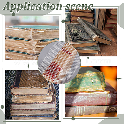 Хлопчатобумажная ткань для переплета книг AJEW-WH0816-117-1