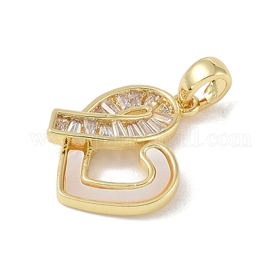 Подвески в форме сердца KK-P273-13G-1