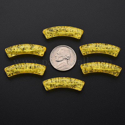 Прозрачных бусин акриловые треск CACR-S009-001A-N81-1