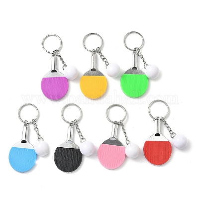 Пластиковый брелок для настольного тенниса KEYC-H020-01-1