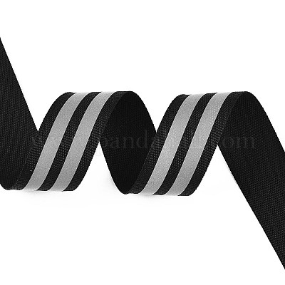 Полосатая лента из полиэстера OCOR-T016-02B-1