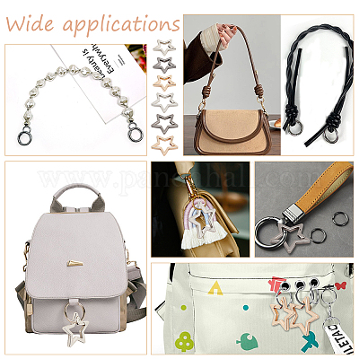 18шт 6 стиля пружинные кольца из цинкового сплава FIND-WR0008-81-1