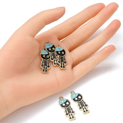 5 шт. Подвески из сплава с эмалью ENAM-YW0001-49A-1