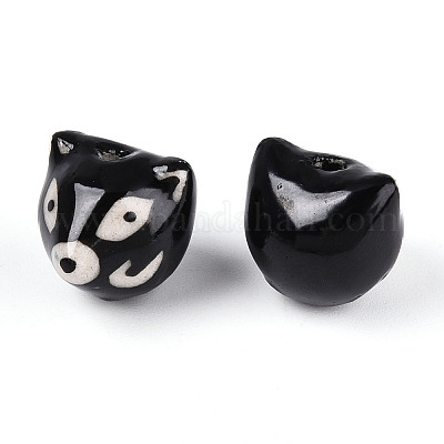 Фарфоровые бусины ручной работы PORC-T133-10-1