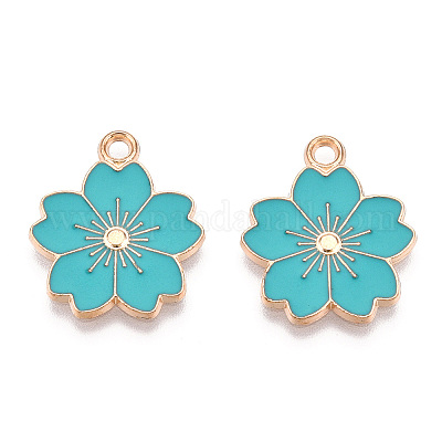 Подвески из эмали и сплава X-ENAM-S121-115G-1