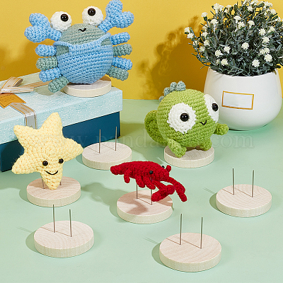 Деревянная подставка для куклы WOOD-WH0131-20C-1