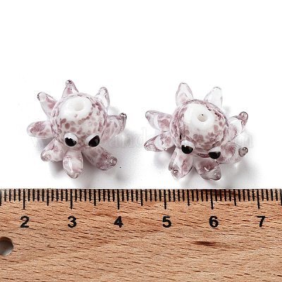 Бусины лэмпворк  LAMP-H065-03E-1