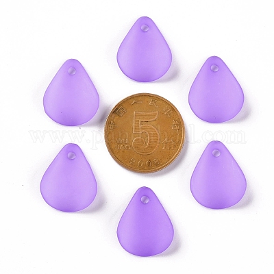 Прозрачные матовые акриловые подвески MACR-S371-09A-747-1