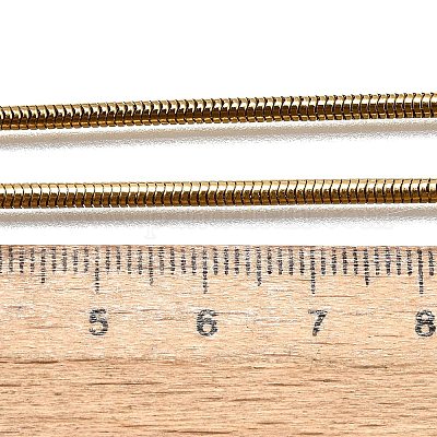 Ожерелья из нержавеющей стали 304 в виде змеиной цепи STAS-M174-005G-2.4-1