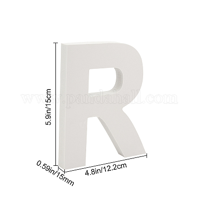 Деревянные буквы орнаменты WOOD-GF0001-15-18-1
