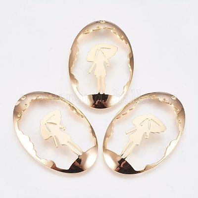 Латунные подвески KK-K230-02G-NF-1