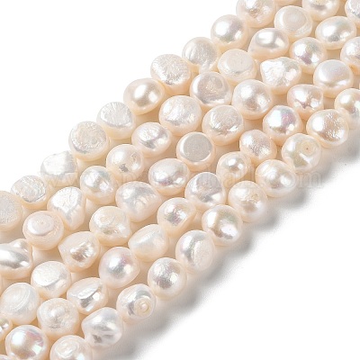 Нити из натурального культивированного пресноводного жемчуга PEAR-E018-71-1