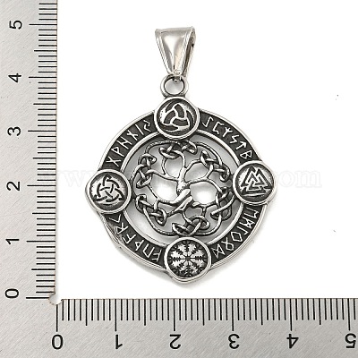 Подвески из хирургической нержавеющей стали 316 STAS-E212-60AS-1