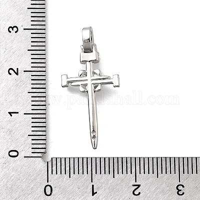 Латунные микро проложить кубического циркония подвески KK-P336-29P-1