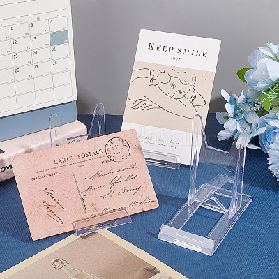 Регулируемые пластиковые держатели для мобильных телефонов DJEW-WH0039-90-1