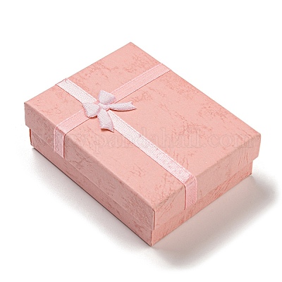 Картонные коробки ожерелья бумаги CON-G021-01C-02-1