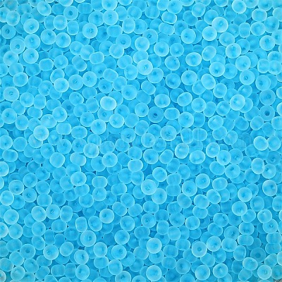 Стеклянный бисер матового цвета&nbsp;PW-WG88870-04-1
