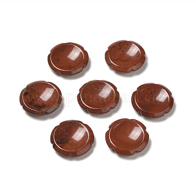 Натуральные красные яшмовые камни для беспокойства G-E586-01H-1