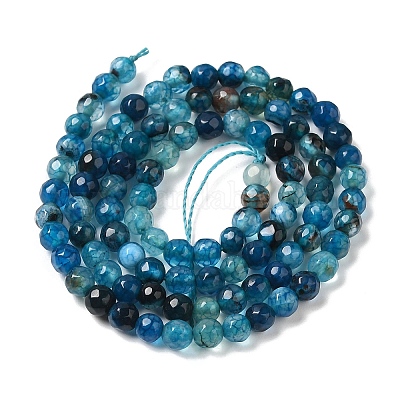 Природный агат бисер нитей&nbsp;G-H302-A01-02-1