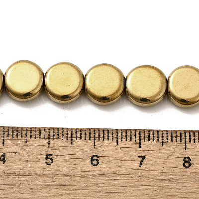 Гальванические нити из синтетических немагнитных гематитовых бусин G-L613-L01-02B-1