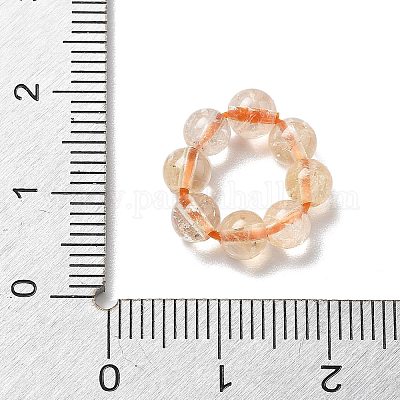 Натуральный цитрин бисер G-P557-01H-1