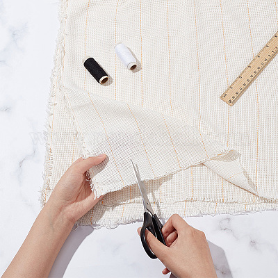 60% полиэстер и 40% хлопковая вышивальная ткань DIY-WH0453-32-1