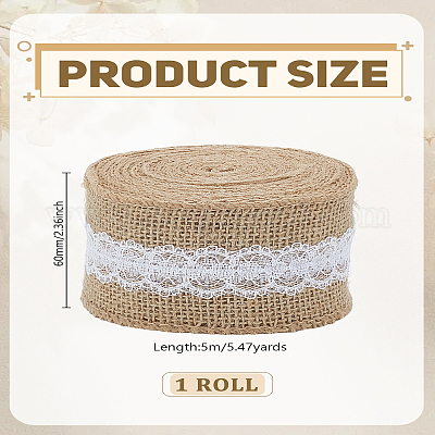 Рулон джута&nbsp;DIY-WH0010-55-1