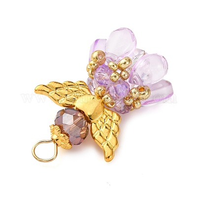 Стеклянные подвески PALLOY-MZ00781-02-1