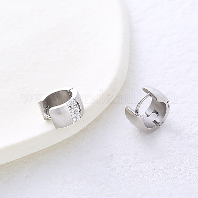 Серьги-кольца из нержавеющей стали RE3226-1