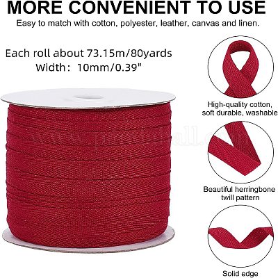 Хлопковые ленты из твила OCOR-WH0058-35A-1