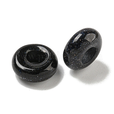 Синтетические голубые шарики голдстоуновские G-Q173-03A-04-1