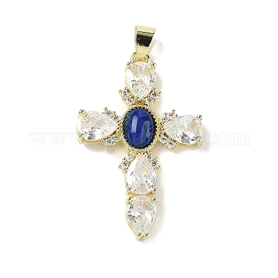 Природный лазурит подвески G-P585-04G-06-1