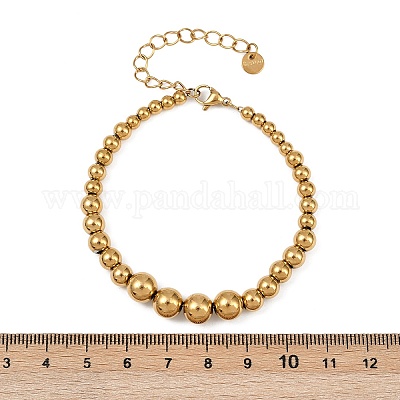 Браслеты из нержавеющей стали 304 для женщин BJEW-Z136-02G-1