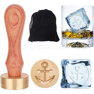 1шт латунная головка штампа DIY-OC0008-33C-1