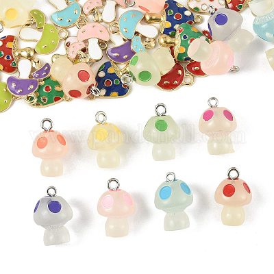 34 шт. 17 стиля осенняя тематика стойка позолоченный сплав эмалированные подвески ENAM-FS0003-70-1