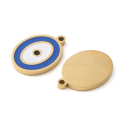 Подвески из нержавеющей стали 304 с эмалью STAS-L022-102G-1