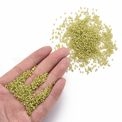 Цилиндрические стеклянные шарики флуоресцентного цвета SEED-S047-P-008-1