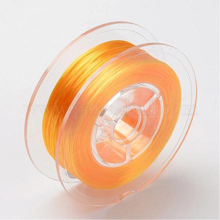 Stringa di cristallo elastico piatto tinto ecologico giapponese EW-F005-0.6mm-08-1