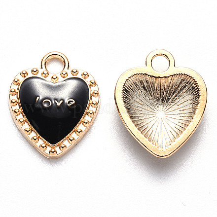 Подвески из эмали и сплава ENAM-S121-038B-1