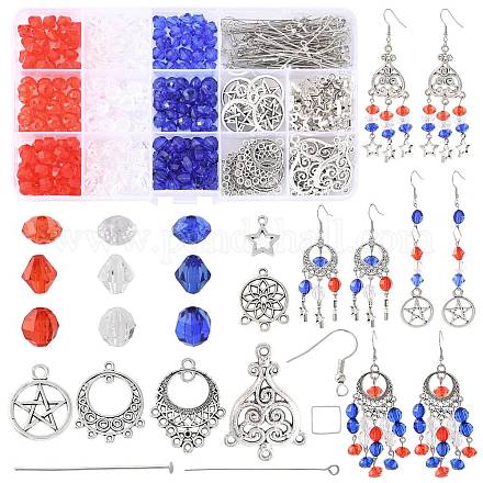 Комплекты для изготовления сережек DIY-FS0009-66-1