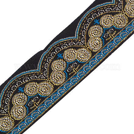 Stickerei-Polyesterbänder im ethnischen Stil SK-TAC0001-02-1