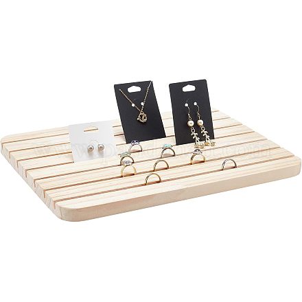 Подставки для деревянных сережек nbeads ODIS-WH0025-64-1