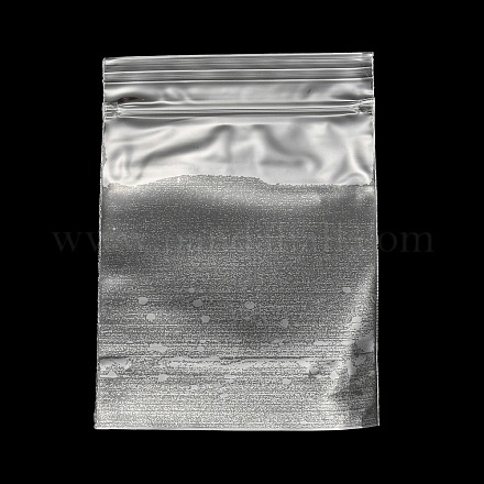 透明なプラスチックジップロックバッグ  再封可能な包装袋  長方形  透明  10.9x7x0.15cm  片側の厚さ：2.9ミル（0.075mm） OPP-Q005-01B-1