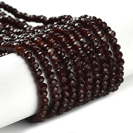 Запекание расписных стеклянных бусин с имитацией нефрита DGLA-A034-J2MM-A11-1