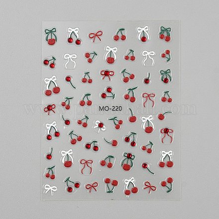 Наклейки для дизайна ногтей из страз и животных из смолы&nbsp;AJEW-WH20816-034-1